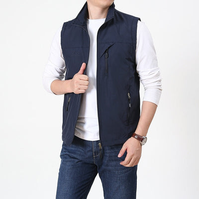 Daniel | Elegant stand up collar vest