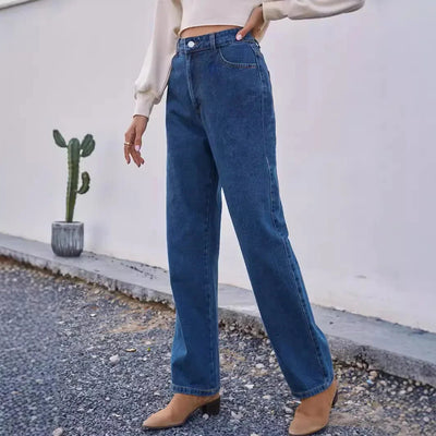 Daria | Dark High Waisted Mom Jeans