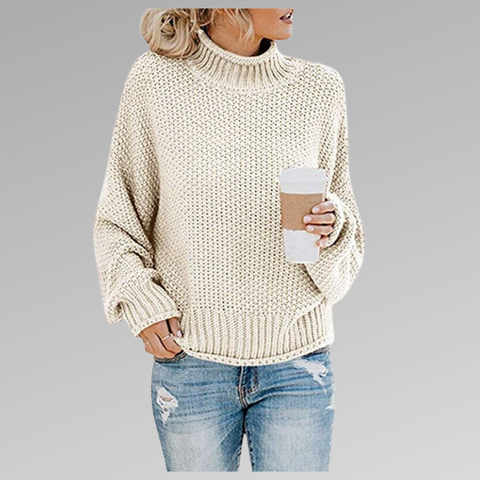 Delfina | Knitted turtleneck sweater