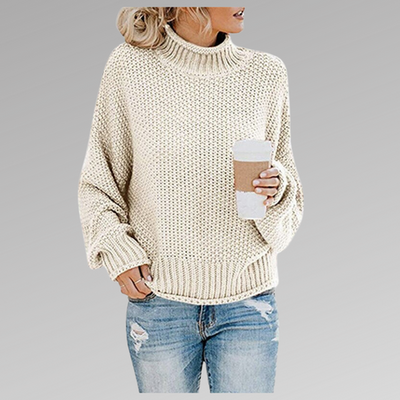 Delfina | Knitted turtleneck sweater