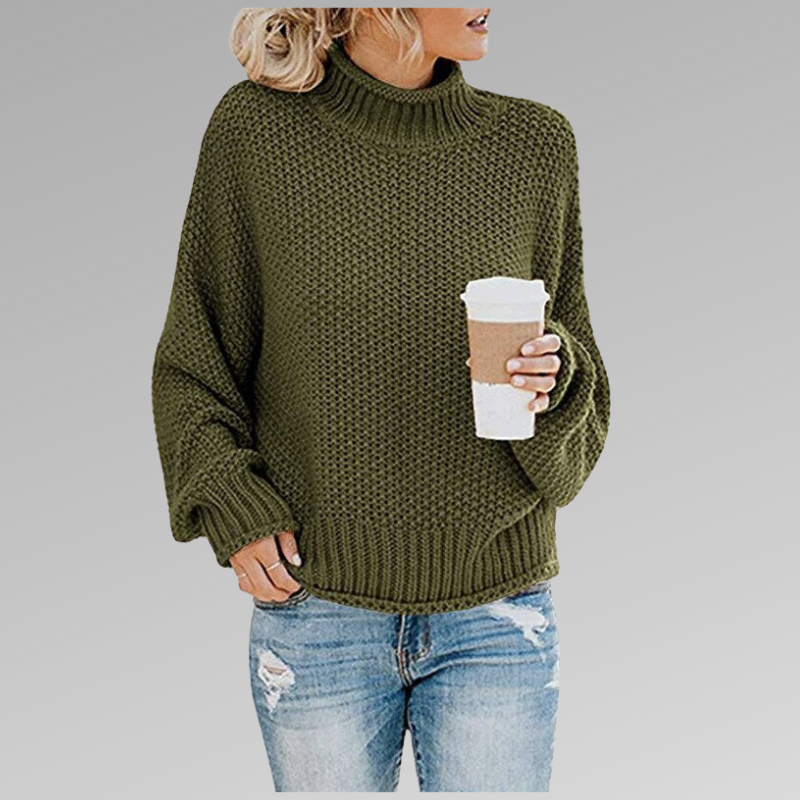 Delfina | Knitted turtleneck sweater