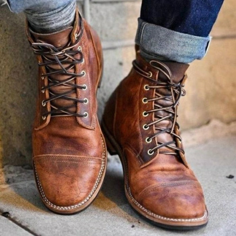 John | Stylish Leather Boots