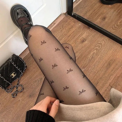 Doreen | Striking Patterned high tights