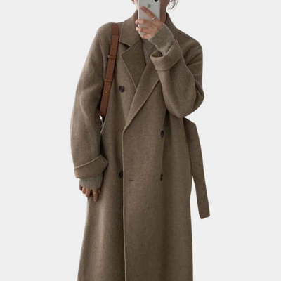 Hannah | Comfortable and warm Long winter coat