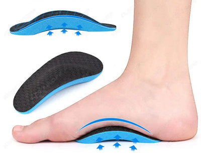 Flynn | Orthopedic Blue Black Insoles