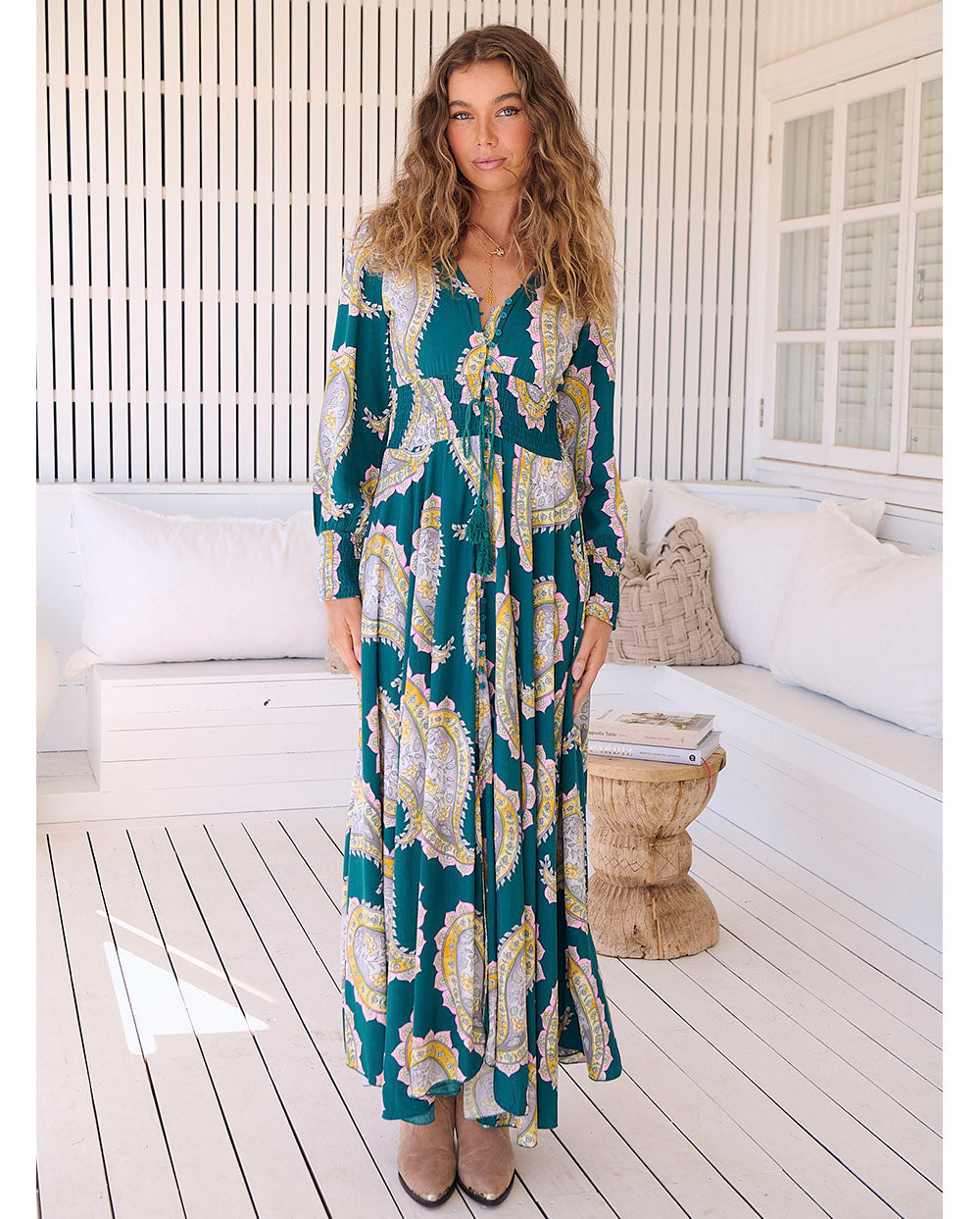 Grace | Long Sleeve Maxi Dress