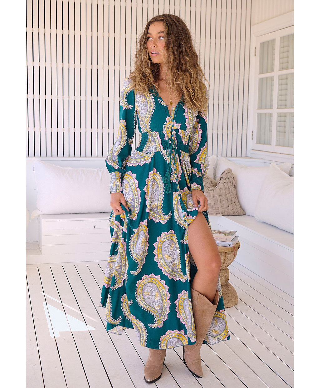 Grace | Long Sleeve Maxi Dress