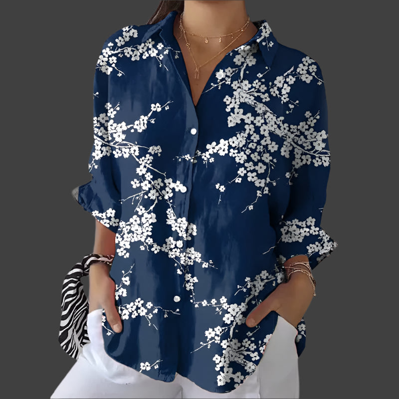 Daisy | Floral Finesse Women's Shirt