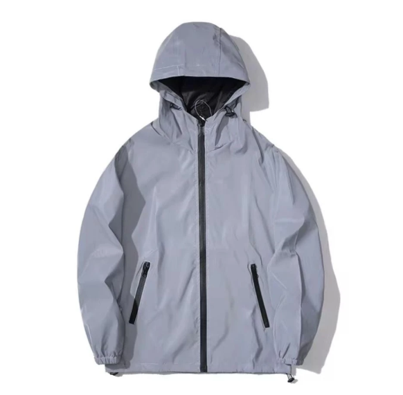 Florian | Reflective jacket with hood