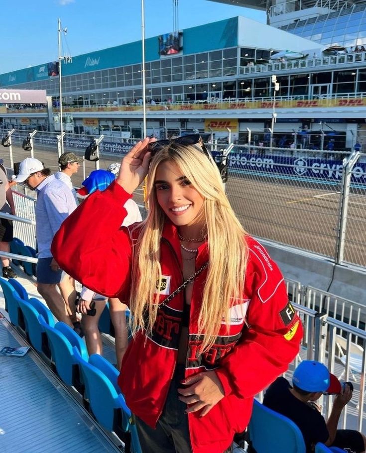 Abby | Sporty Style Ferrari Racer Jacket