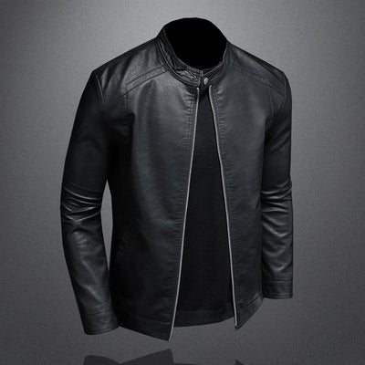 Anthony | Leather Moto Jacket