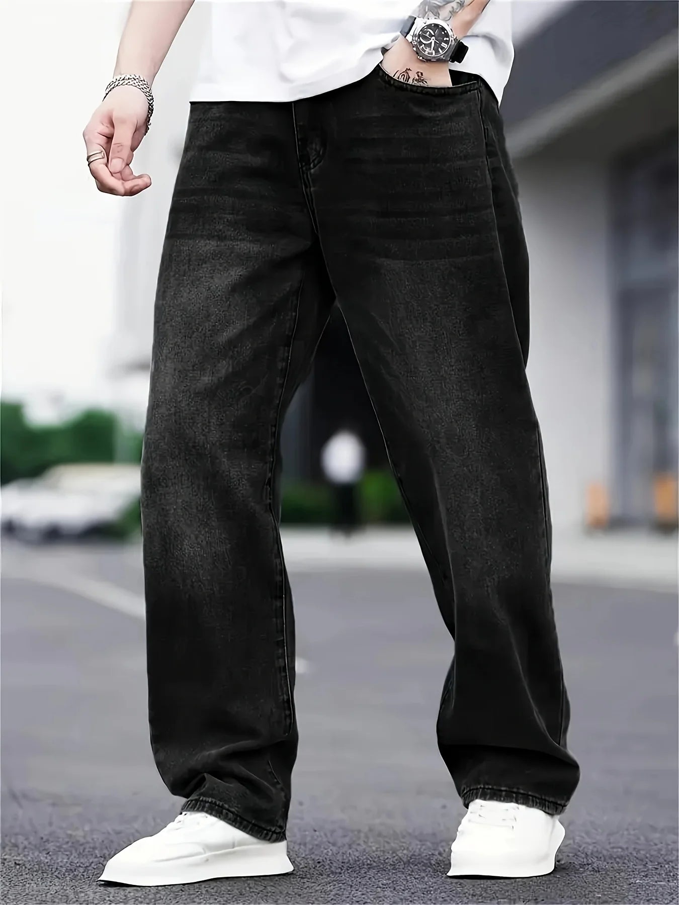 Frank | Elegant and comfortable baggy jeans