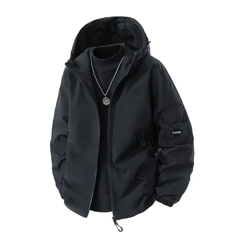 Frank | Weatherproof ski jacket with hood