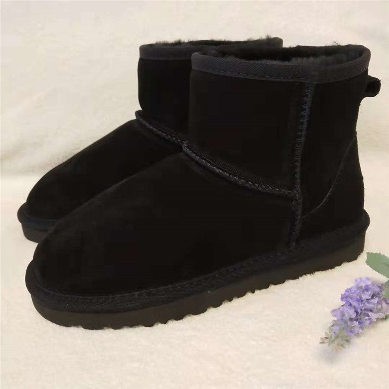 Ruby | Winter leather snow boots