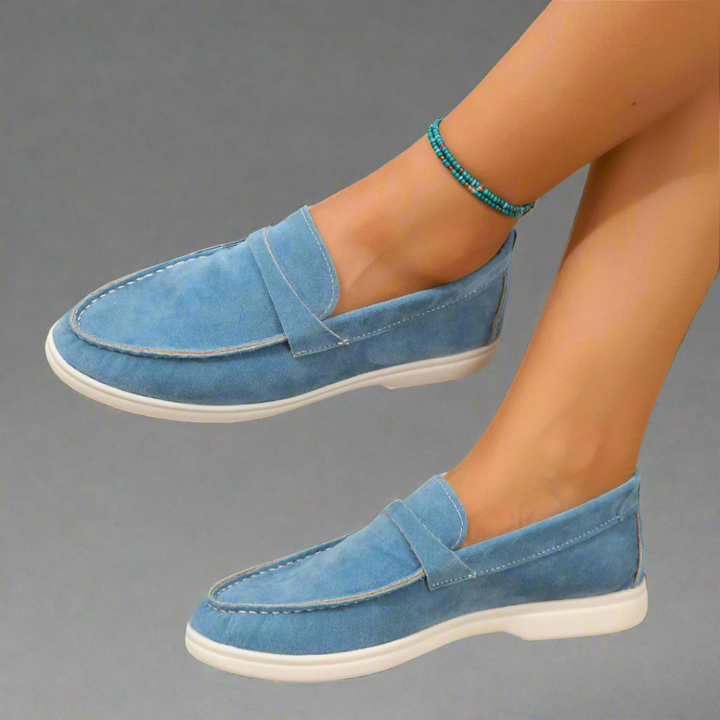 Matilda | Suede Moccasin Slippers