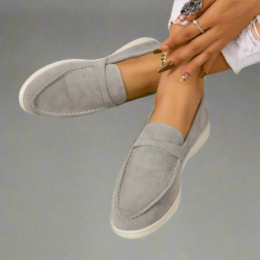 Matilda | Suede Moccasin Slippers