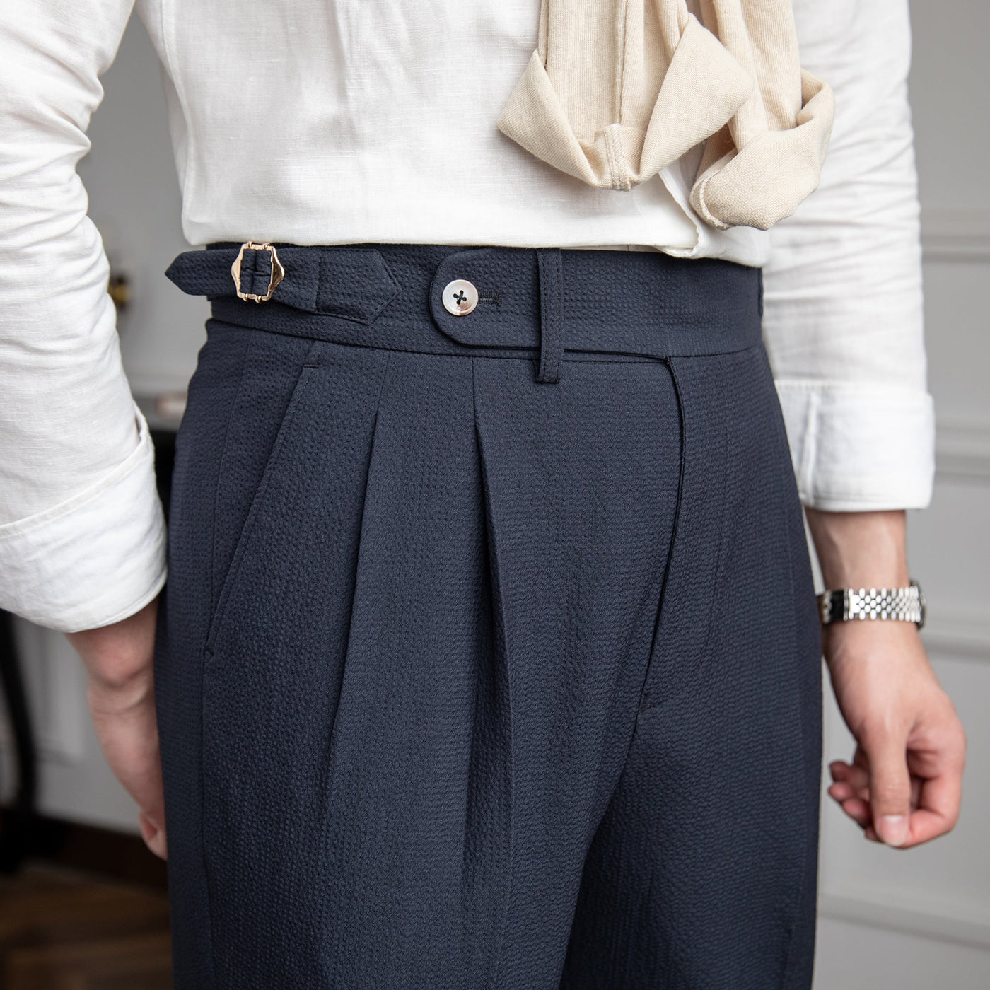 Alessandro | High-Waist Trousers