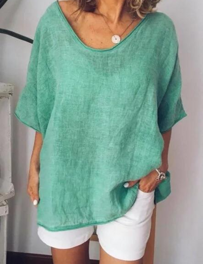 Sarah | Oversized Casual Versatile T Shirt