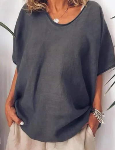 Sarah | Oversized Casual Versatile T Shirt