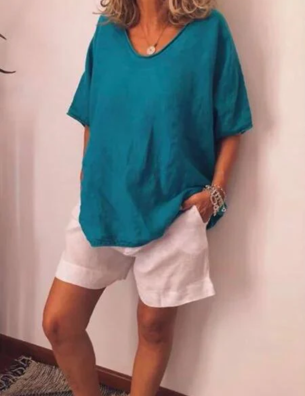 Sarah | Oversized Casual Versatile T Shirt