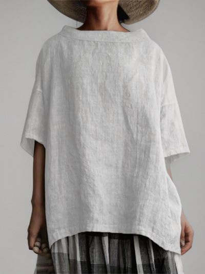 Janina | Oversized Vintage Tunic Top