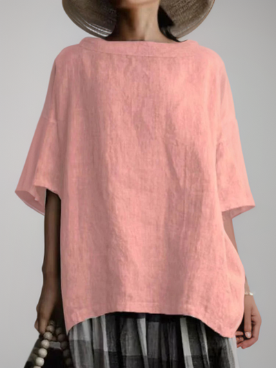 Janina | Oversized Vintage Tunic Top