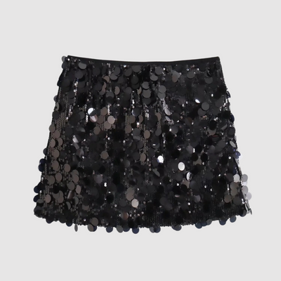 Matilda | Glamorous Sequin Mini Skirt