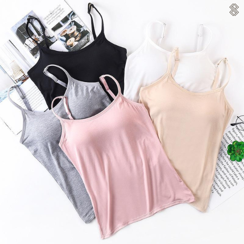 Juliane | Comfortable Built In Bra Tank Top