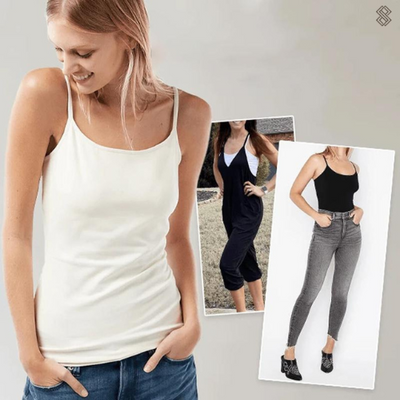 Juliane | Comfortable Built In Bra Tank Top