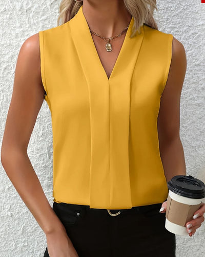 Nicole | Casual Loose Fit V Neck Top