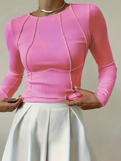 Martina | Classic Elegance Long Sleeve Top