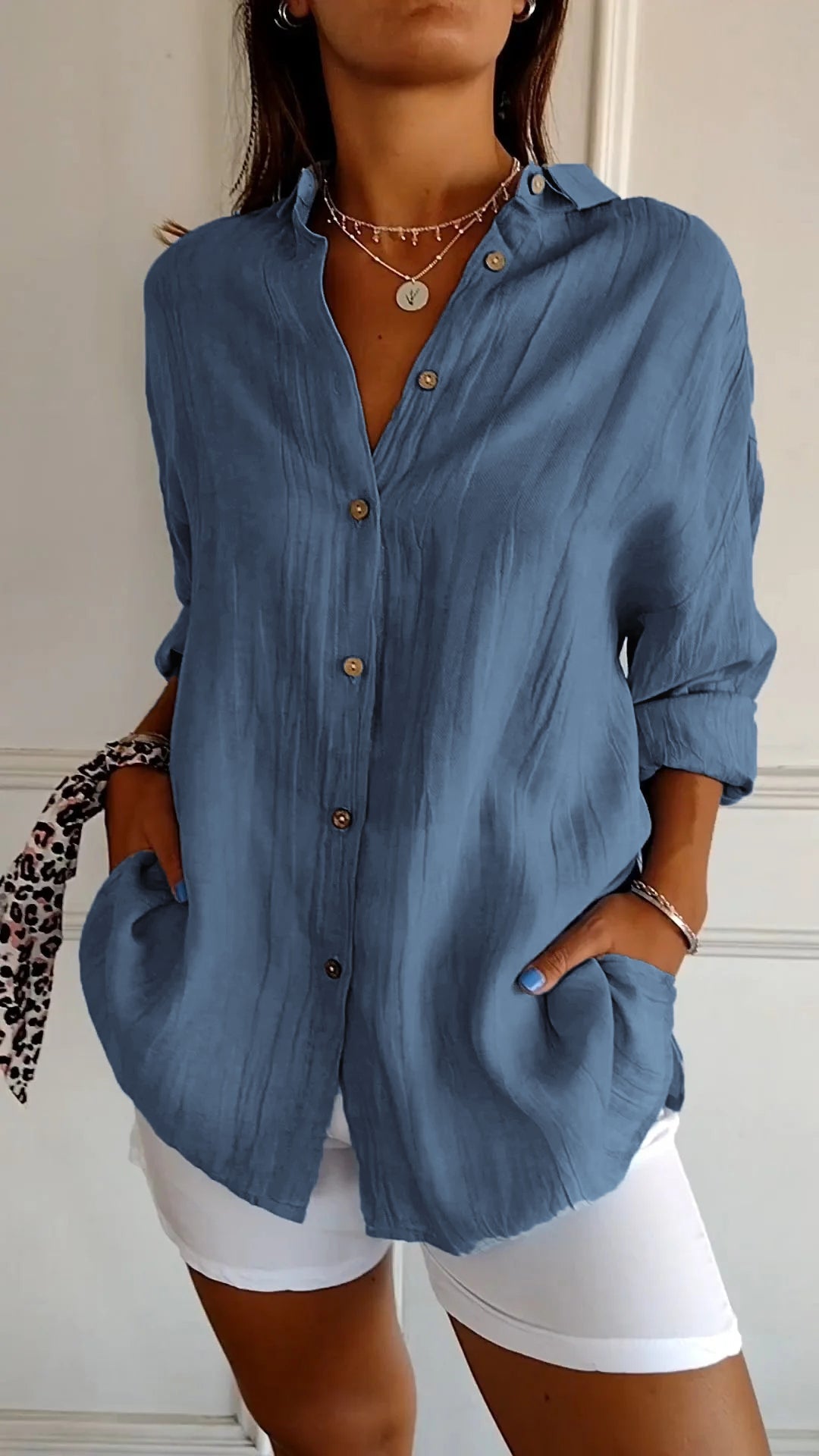 Katharina | Loose Fit Button Down Shirt