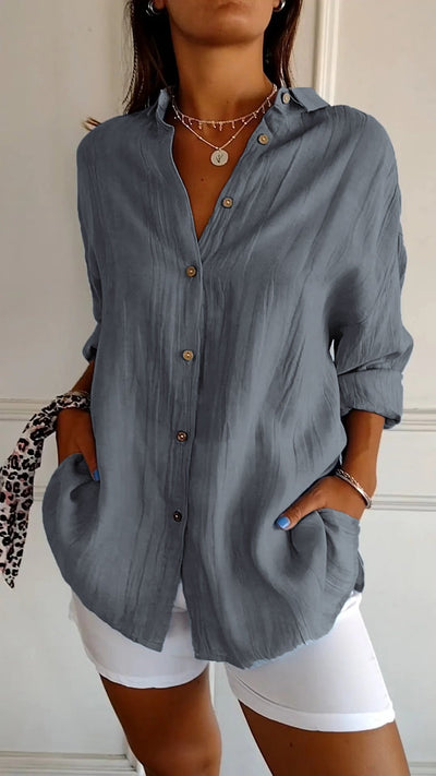 Katharina | Loose Fit Button Down Shirt