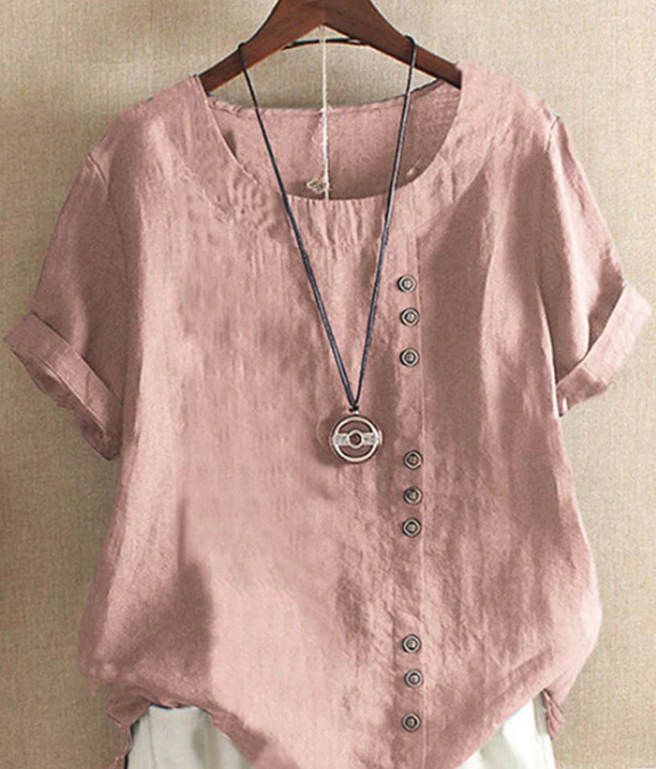 Sophia | Comfortable Linen Summer Top