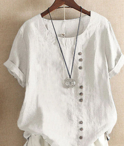 Sophia | Comfortable Linen Summer Top