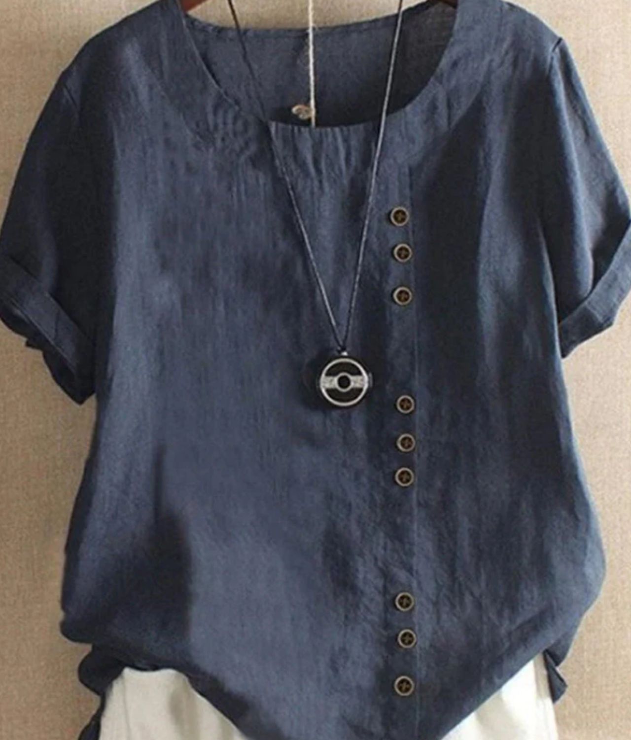 Sophia | Comfortable Linen Summer Top