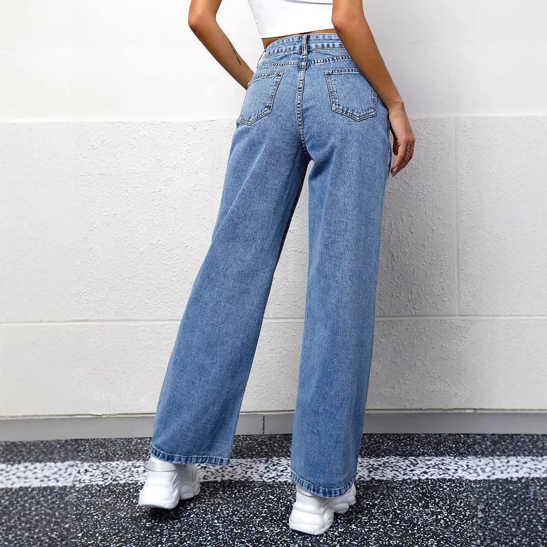 Jessica | Casual high waisted mom jeans