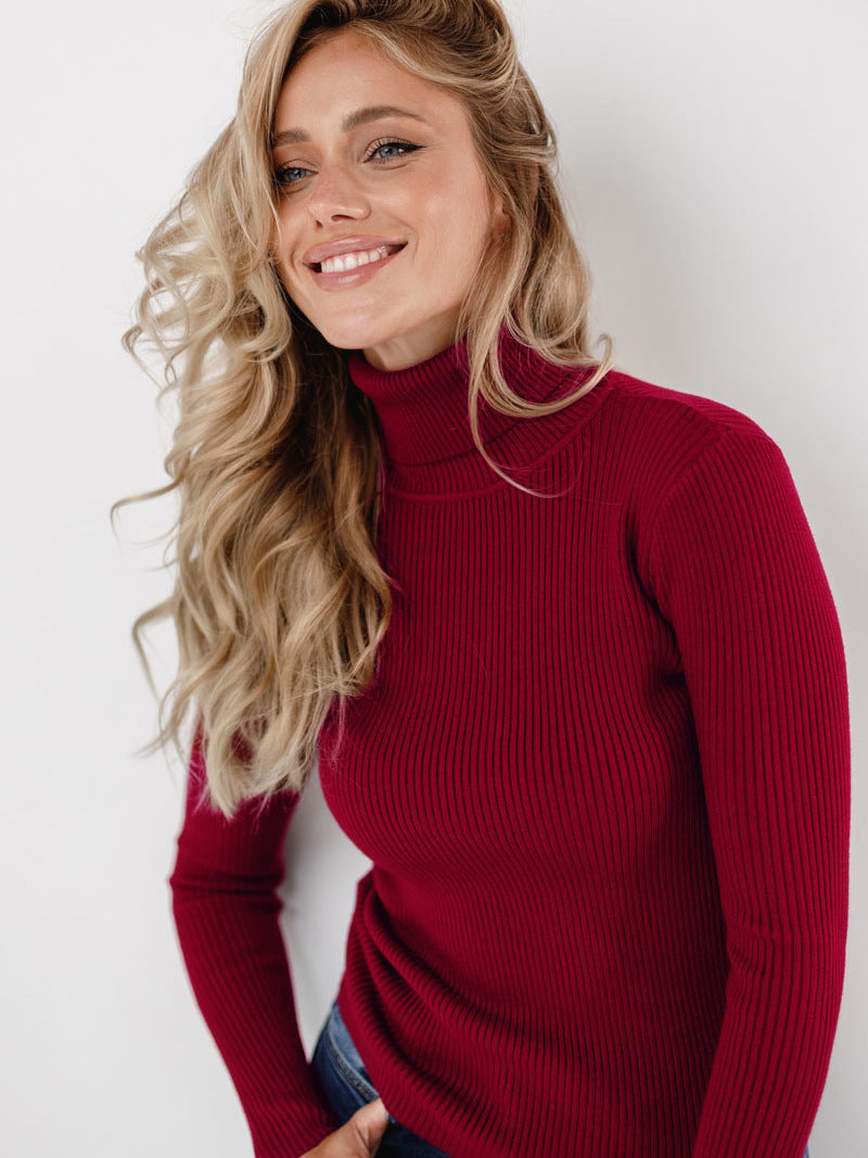 Jessika | Classic cotton turtleneck sweater