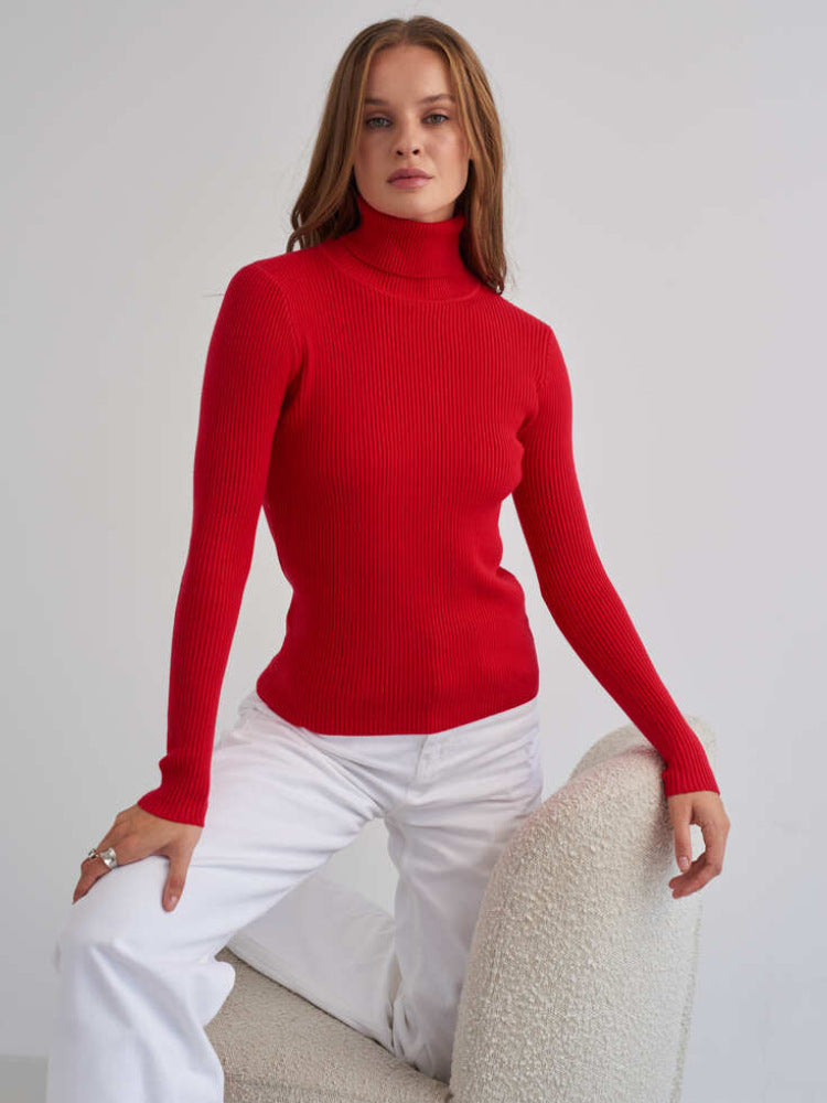 Jessika | Classic cotton turtleneck sweater