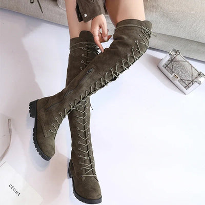 Jessika | Stylish over the knee boots