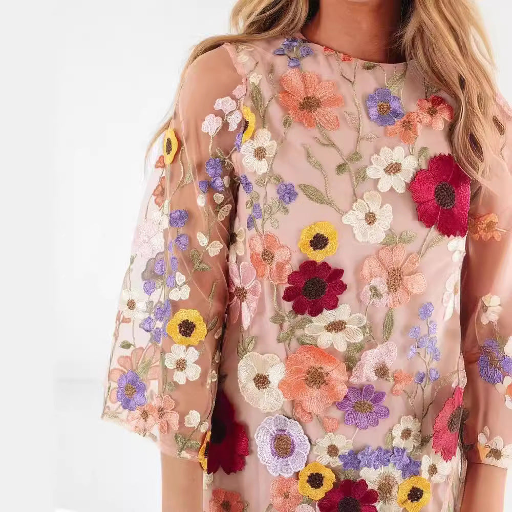 Johanna | Floral Print Mini Dress