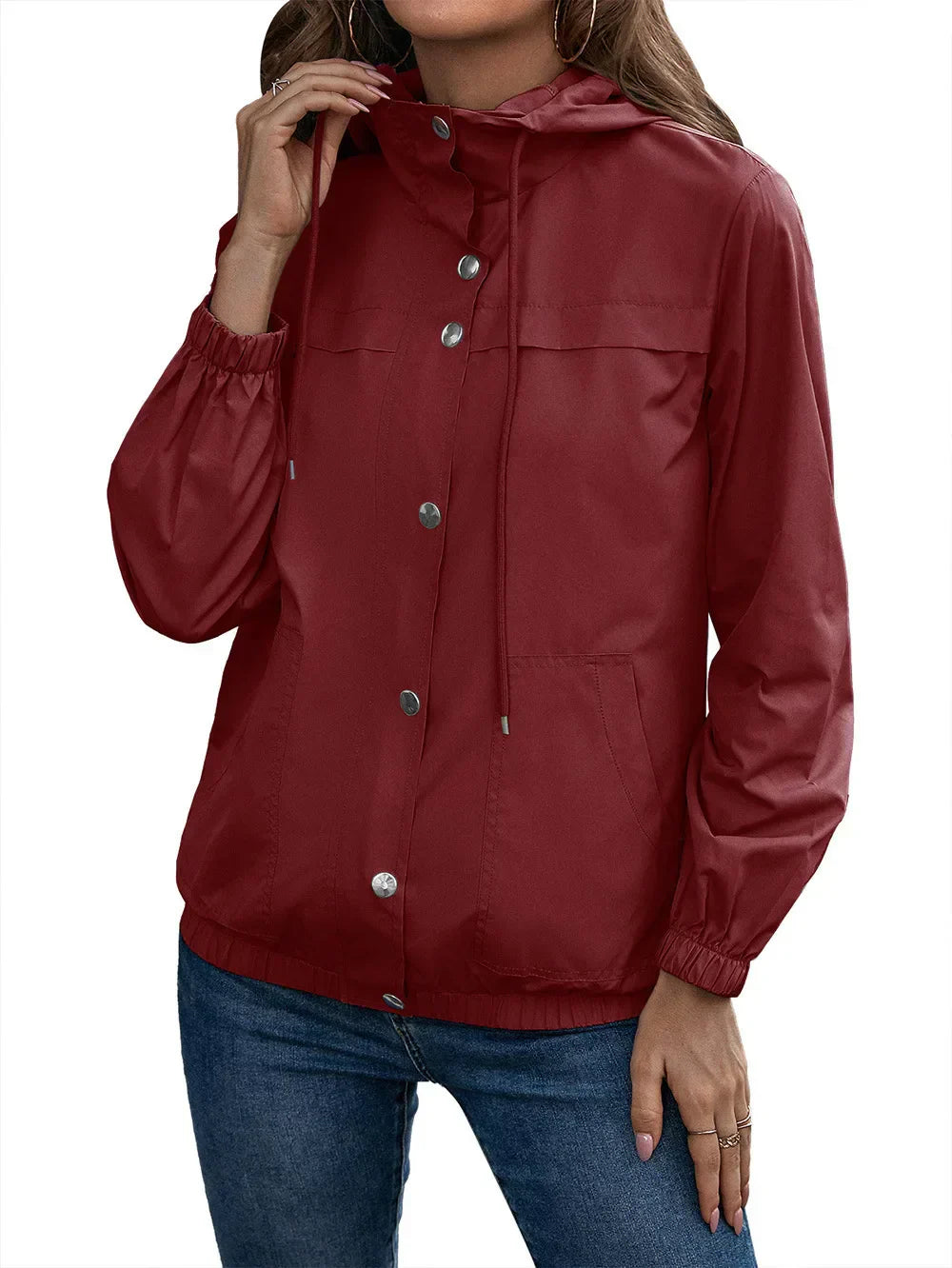 Johanna | Waterproof hooded trench coat