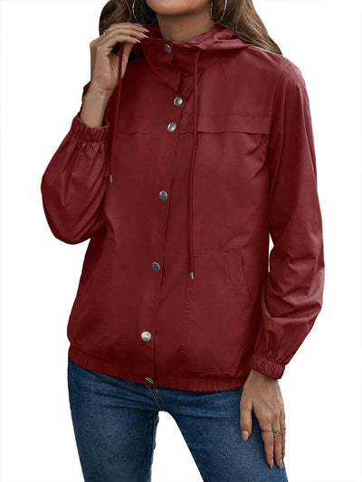 Johanna | Waterproof hooded trench coat