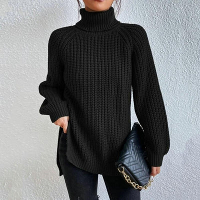 Julia | Modern cotton turtleneck sweater
