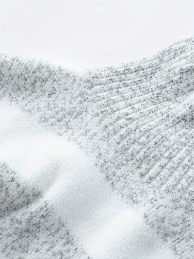 Juliane | Striped cotton turtleneck sweater