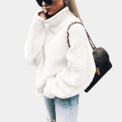Karin | Warm knitted turtleneck sweater
