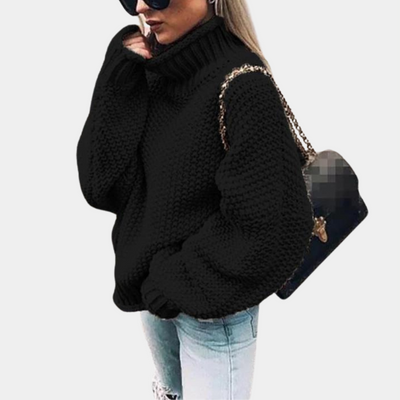 Karin | Warm knitted turtleneck sweater
