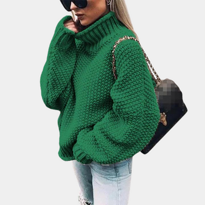 Karin | Warm knitted turtleneck sweater