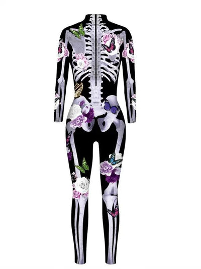 Katharina | Flowers Skelet Pressure Halloween Costume