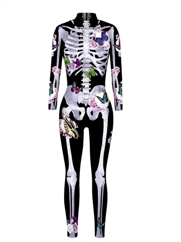 Katharina | Flowers Skelet Pressure Halloween Costume